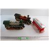 Image 1 : (2) Locomotives and Railway Car