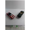 Image 1 : (2) 1/16 Scale Diecast 1969 Camaro & Jaguar Car Models - As Is
