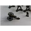 Image 5 : Soldier Figures, Cannon and (2) Military Trucks
