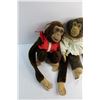 Image 2 : (2) Monkey Plush Dolls
