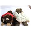 Image 4 : (2) Monkey Plush Dolls