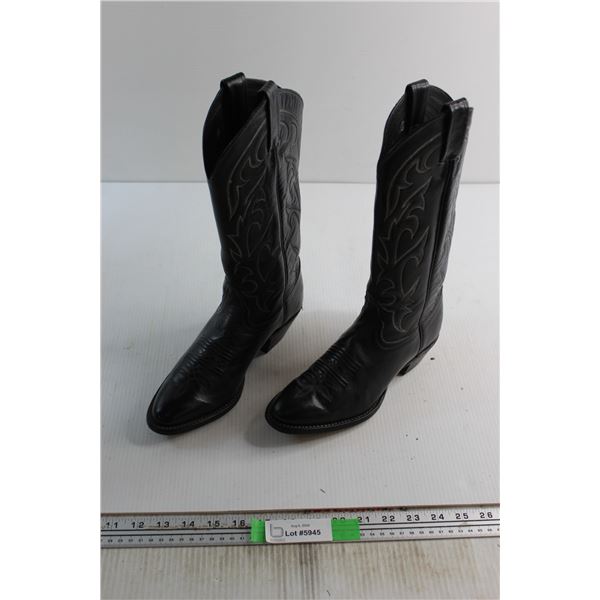 Cowboy Leather Boots - Size 6.5M