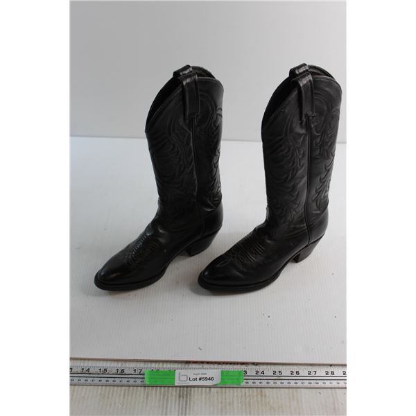 Cowboy Leather Boots - 5.5M