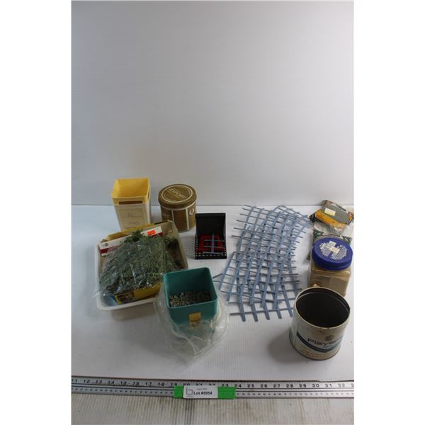 *Assorted Train Diorama Supplies