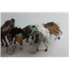 Image 3 : (4)  Horse Toys - Some Damage