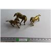 Image 1 : (3) Assorted Horse Figures