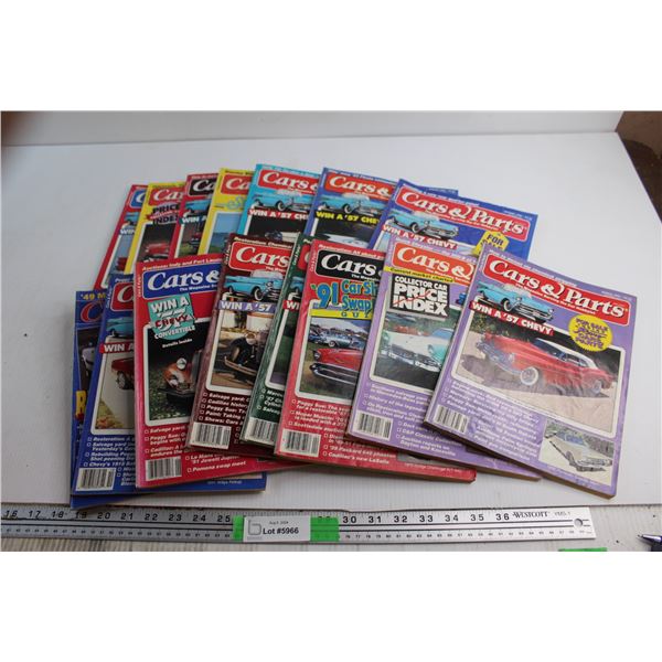 Assorted Vintage Car Magazines