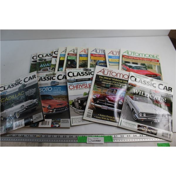 Assorted Car Magazines