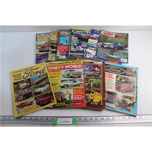 Assorted Car Magazines