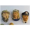 Image 2 : (2) Bosson Head (4) Bossons Style Heads - Chipped