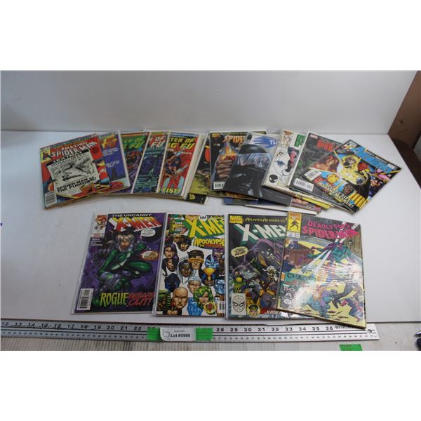 (20+) Assorted Comics - X-Men, Spiderman, Avengers