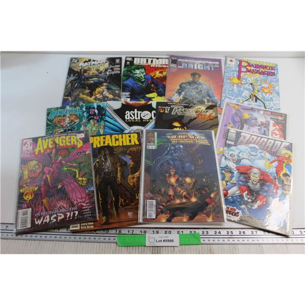(10+) Assorted Comics - Preacher, Avengers, Batman
