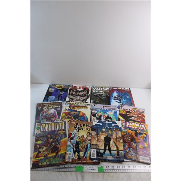 (10+) Assorted Comics - Batman, Nova, Alpha Flight