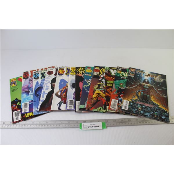 (8) Marvel Comics - X-Men - Sabretooth - (1) DC Comics (1) Top Cow Comic