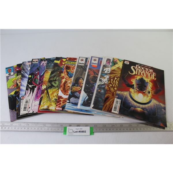 (12) Comics - Marvel - Image - Valiant