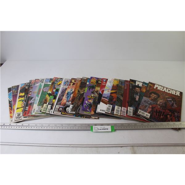 (27) Comics - Vertigo - Marvel - DC - Malibu