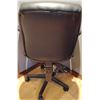 Image 2 : Softest Leather Office Chair on Casters