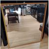 Image 1 : White Oak Framed Dressing Mirror 34x54 Very Heavy