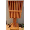 Image 1 : Mid Century Teak Stand Up Lamp in Working Order