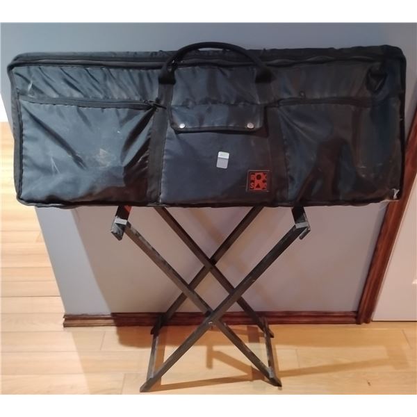 Casio Electric Keyboard w/ Stand & Travel Case