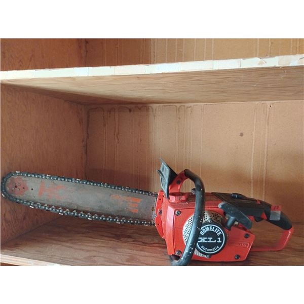 HomeLite XLI Automatic Gas Powered Chainsaw