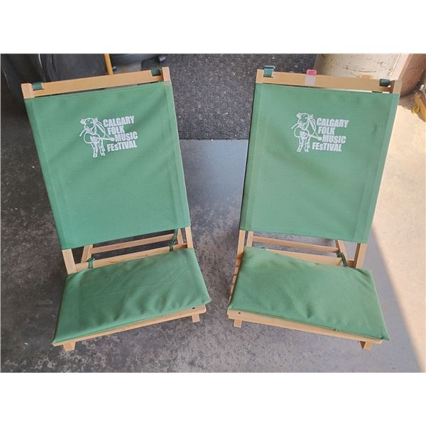 Festival Goers Collectable Compact Camp Chairs (2 count)