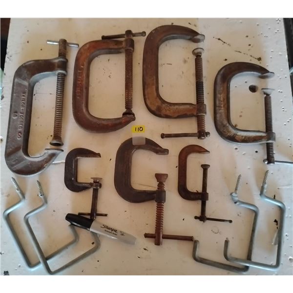 Clamp Collection Assorted Sizes & Styles