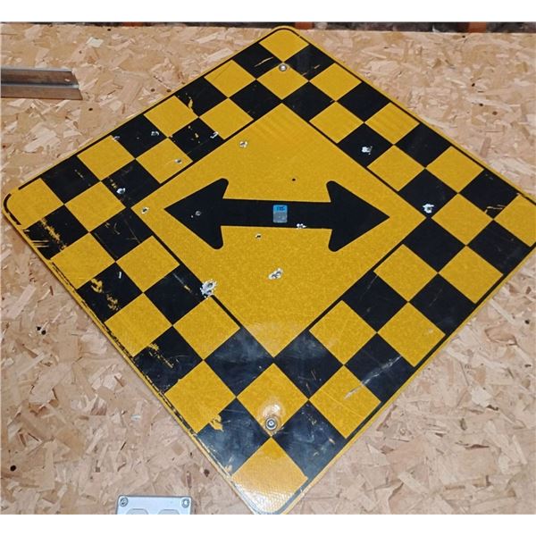 Diamond Shaped City Street Sign Reflective Materials 38W