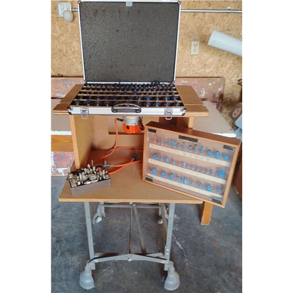 Router w/ Built in Work Station Various Accessories & Parts