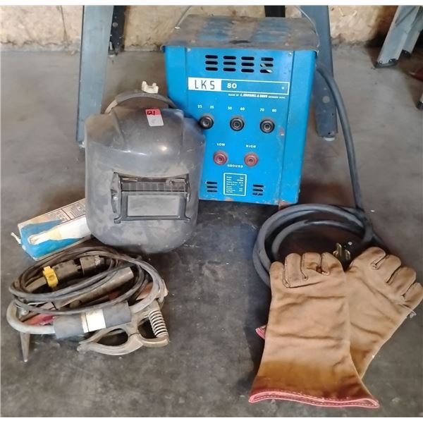 LKS ARC Welder w/ Welding Rods w/ PPE