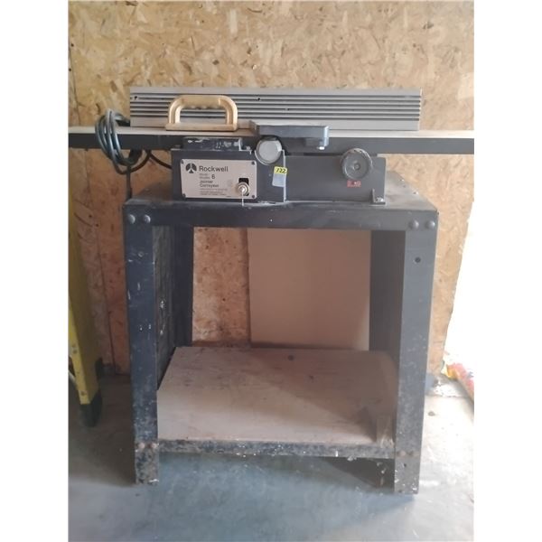 Rockwell Joiner Mo. 6 w/ Metal Work Table