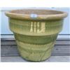 Image 2 : Beautiful ceramic Plant Pots w/ Blown Glass Wasp Trap Stash Faux Stone