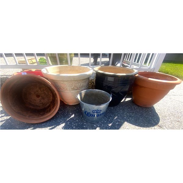 Plant Pot Hoard Terra Cotta Stoneware Ceramic & More