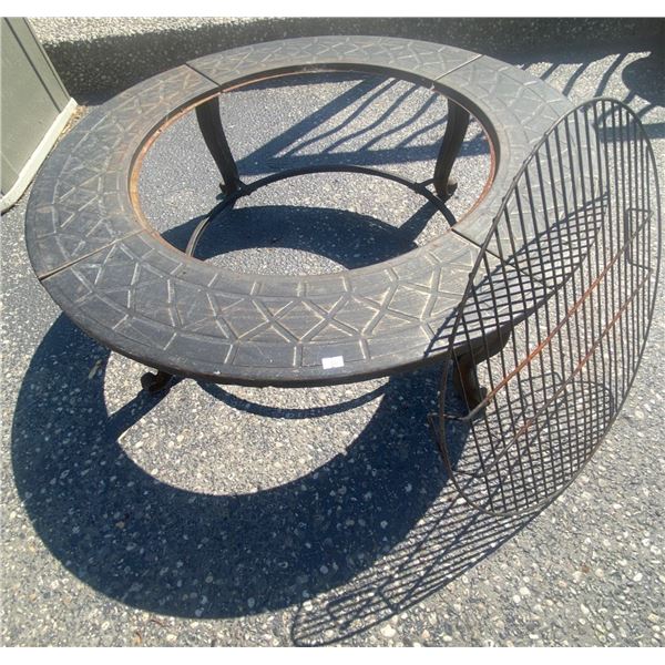 Outdoor Decorative Portable Fire Pit 35x13