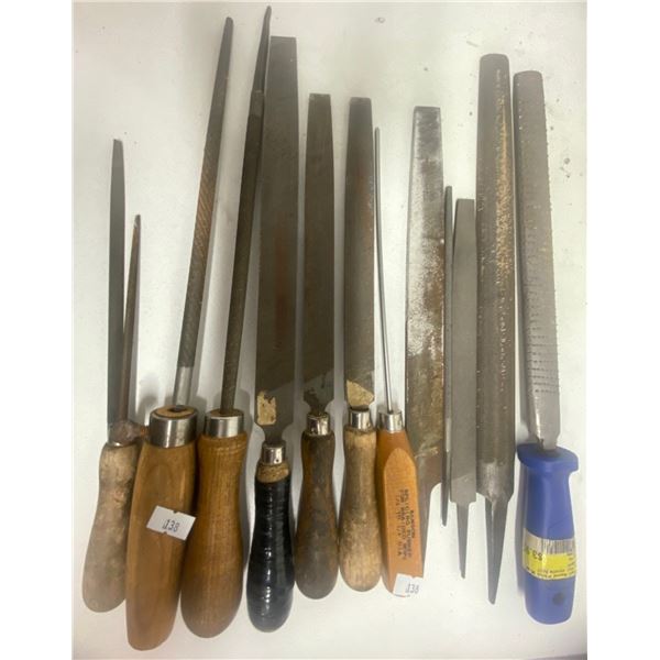 Many Metal Files Various Sizes & Styles