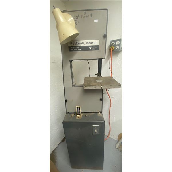 Rockwell/Beavor 10' Band Saw Mo. 28115