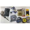 Image 1 : Tape Measure Collection w/ Assorted Randomness Strike Plate Hinges & More