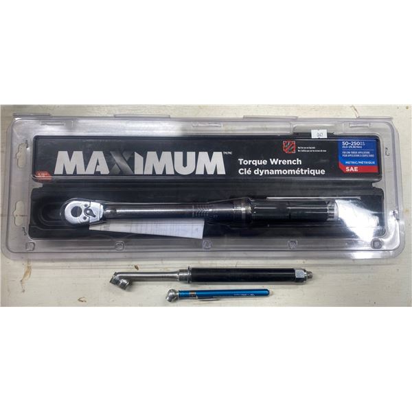 Brand New Torque Wrench & Tire Gauge