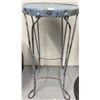 Image 1 : Unique Antique Metal Bar Stool