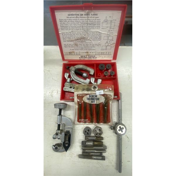 Tap & Dye Set w/ Pipe Cutters