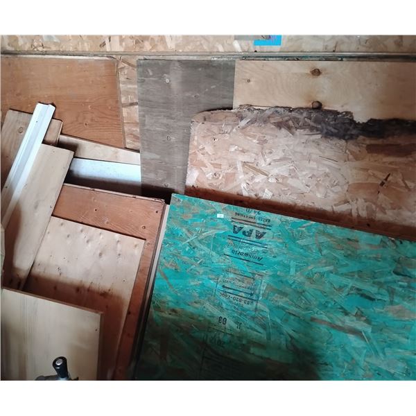Assorted Plywood 2x4s 2x6s & More