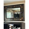 Image 2 : Vintage Inspired Wood Framed Large Mantel Piece Mirror 58x60