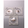 Image 1 : LOT OF 3 SOLID SILVER INGOTS 1905 NAPIER, 1923 CHEVRDET, 1916 MORRIS