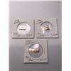 Image 1 : LOT OF 3 SOLID SILVER INGOTS 1913 STUTZ, 1916 DODGE, 1903 CADILLAC