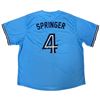 Image 1 : George Springer Autographed Toronto Blue Jays Stadium Giveaway Jersey