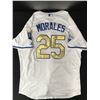Image 1 : KENDRUS MORALES SIGNED ROYALS WORLD SERIES CHAMPIONSJERSEY FIVESTAR COA