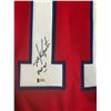Image 2 : Mike Gartner HOF 01 Autographed Washington Custom Hockey Jersey BECKETT COA
