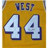 Image 2 : JERRY WEST SIGNED `THE LOGO`JERSEY JSA COA