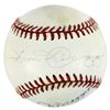 Image 2 : JOE AND DOM DIMAGGIO DUAL SIGNED RAWLINGS BASEBALL (JSA COA)