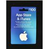Image 1 : ITUNES AND APP STORE 100$ GIFT CARD